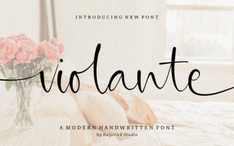 Violante Calligraphy Font