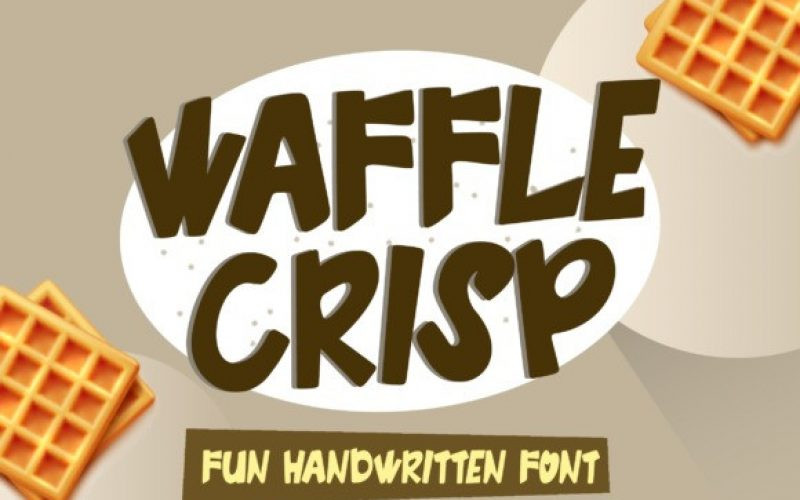 Waffle Crisp Display Font