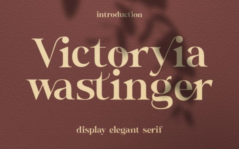 Wastinger Font