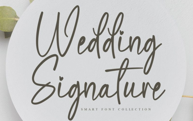 Wedding Font