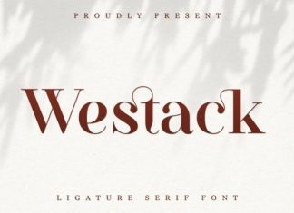 Westack Serif Font