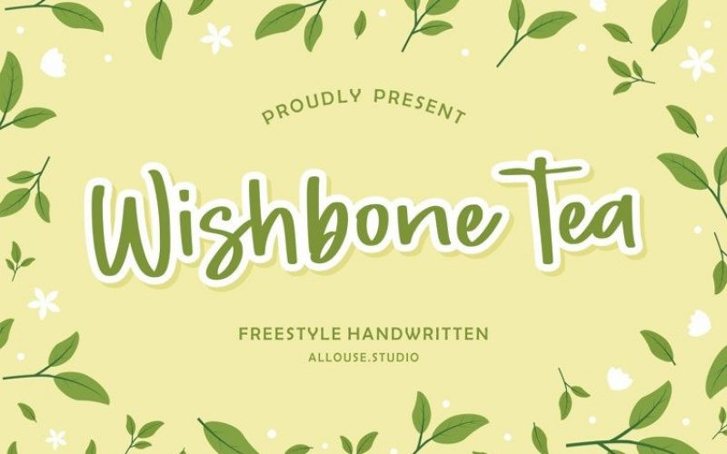 Wishbone Tea Font