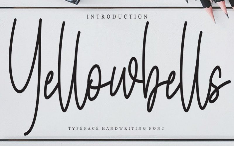 Yellowbells Font