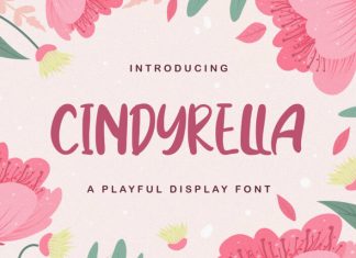 Cindyrella Display Font