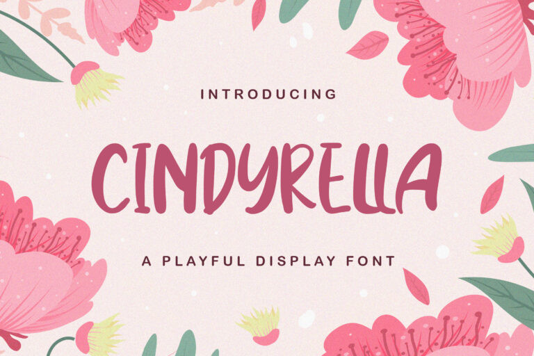 Cindyrella Display Font