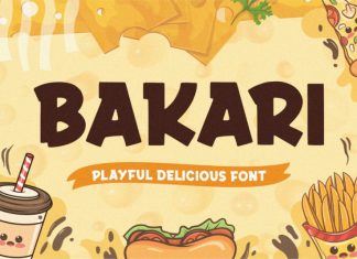 Bakari Display Font