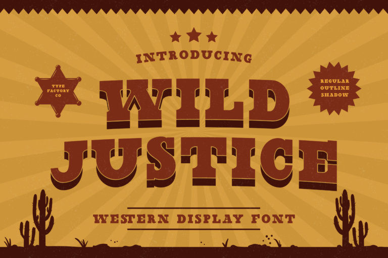 Wild Justice Slab Serif Font