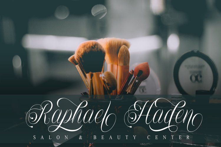 The Flourish Calligraphy Font