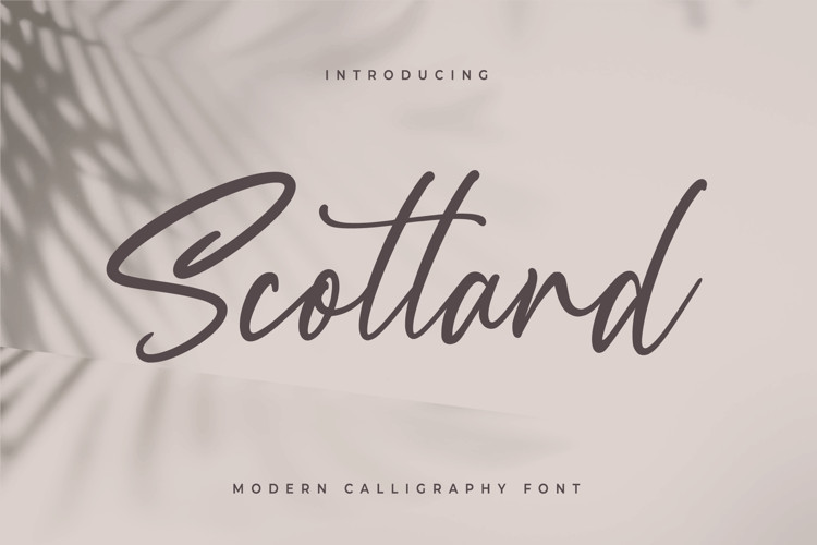 Scotland Script Font