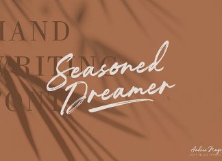 Seasoned Dreamer Brush Font