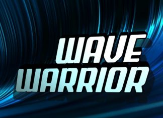 Wave Warrior Display Font