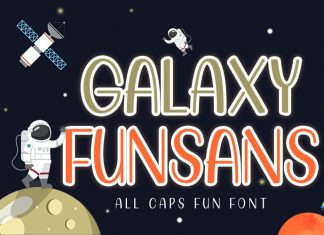 Galaxy Funsans Display Font