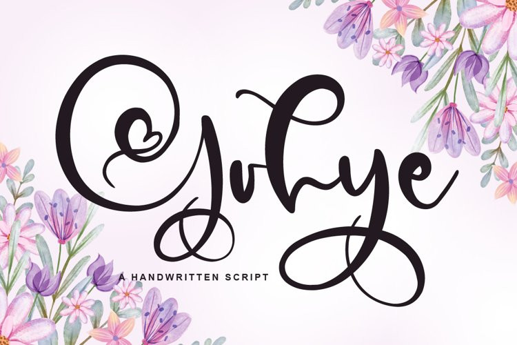 Gohye Calligraphy Font