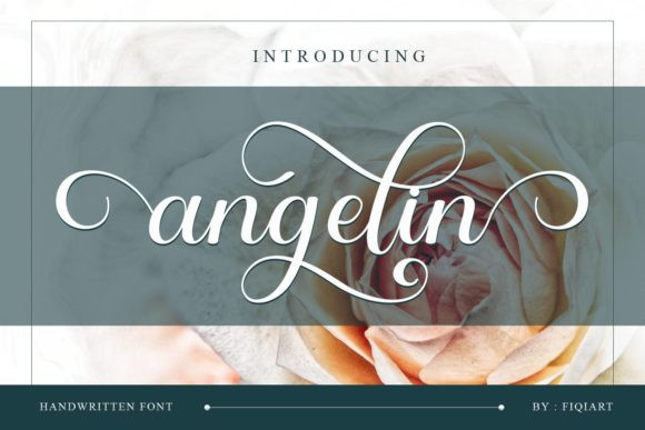 Angelin Calligraphy Font