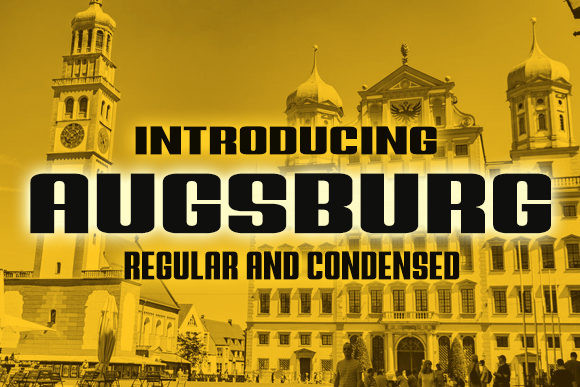 Augsburg Display Font