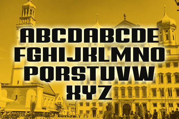 Augsburg Display Font