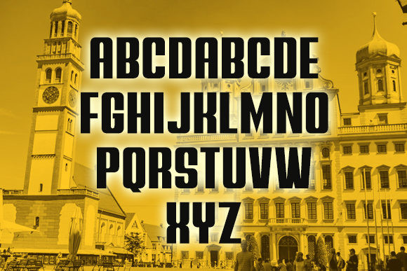 Augsburg Display Font