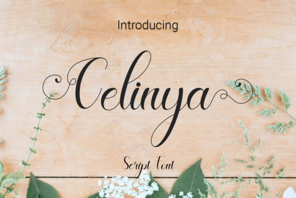 Celinya Calligraphy Font