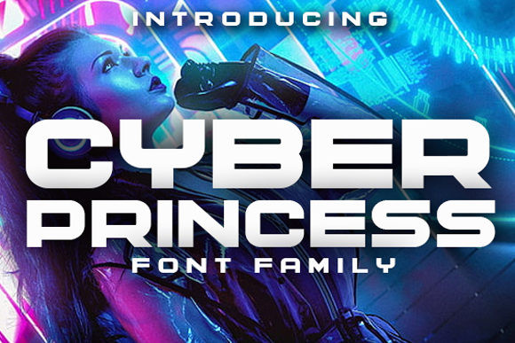 Cyber Princess Display Font