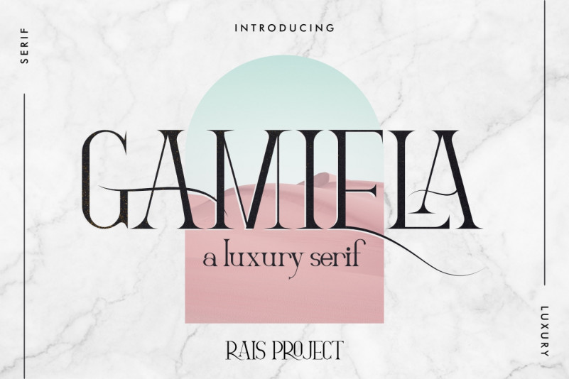 Gamiela Serif Font