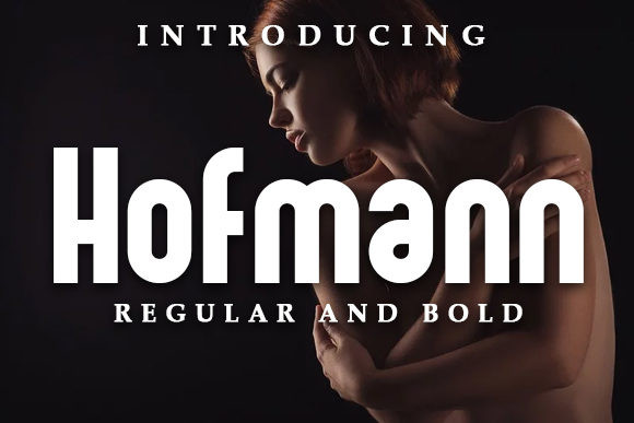 Hofmann Sans Serif Font