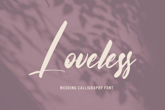 Loveless Script Font