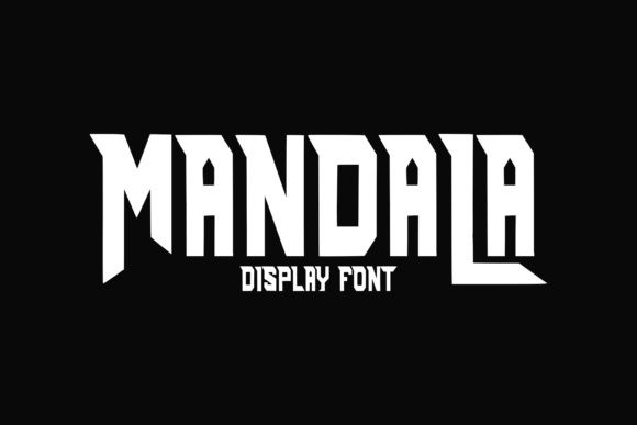 Mandala Display Font