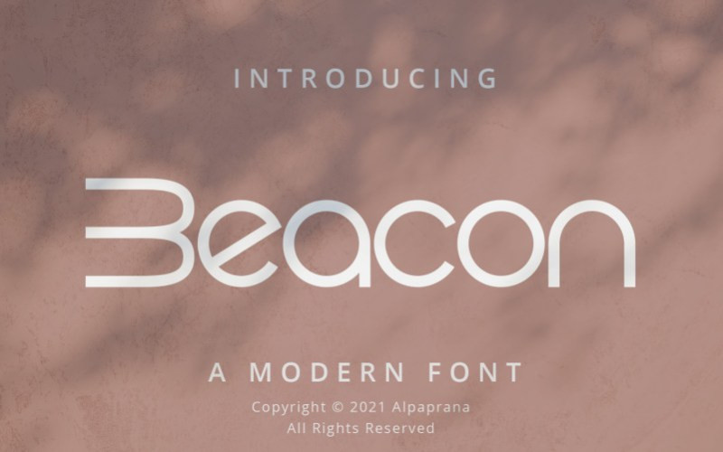 Beacon Sans Serif Font