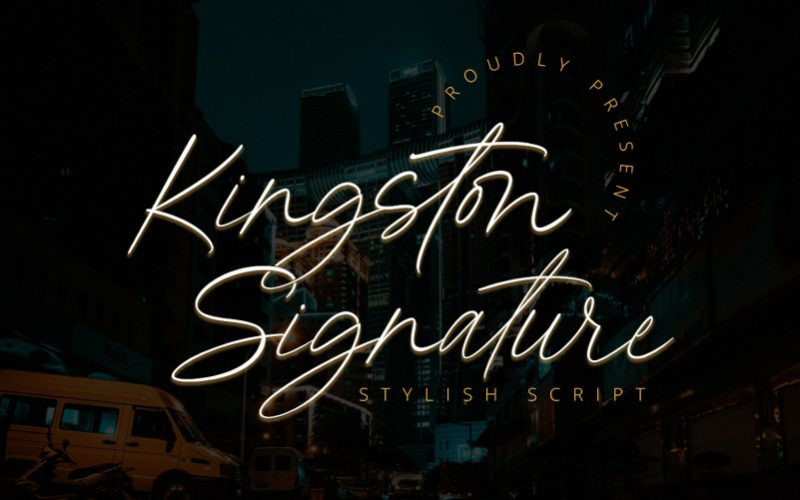 Kingston Handwritten Font