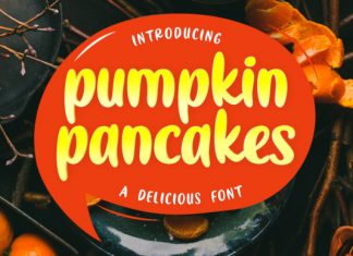 Pumpkin Pancakes Display Font