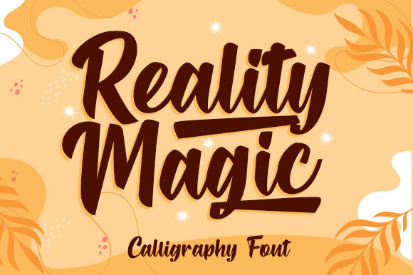 Reality Magic Script Font