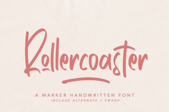 Rollercoaster Script Font