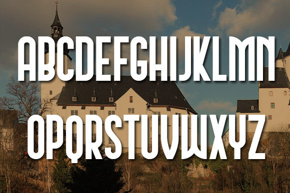 Schwarzenberg Display Font