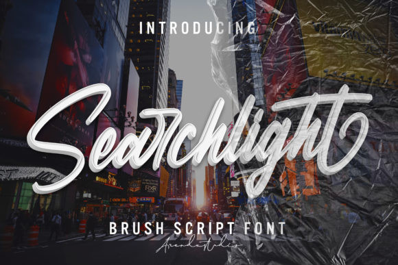 Searchlight Script Font