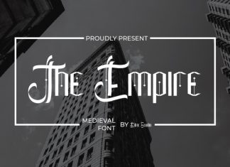 The Empire Display Font