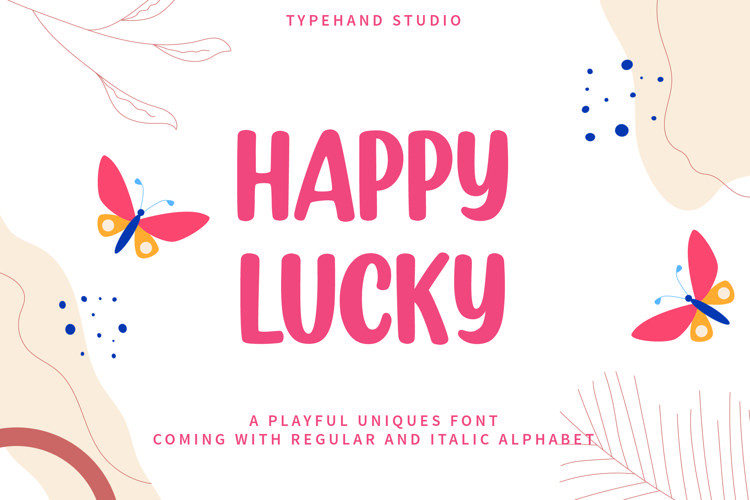 Happy Lucky Display Font