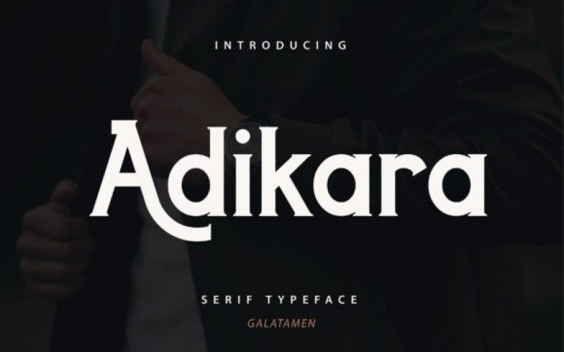 Adikara Serif Font