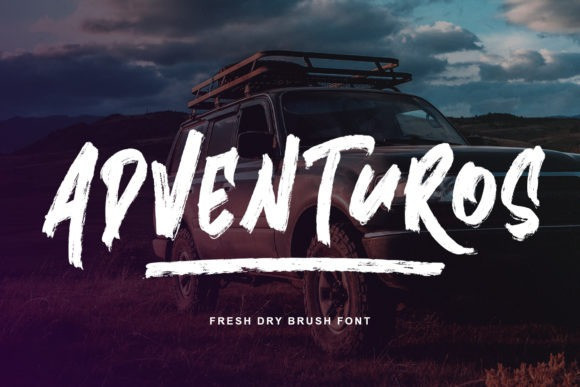 Adventuros Brush Font