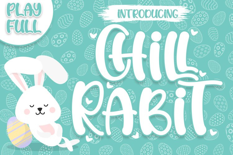 Chill Rabit Display Font