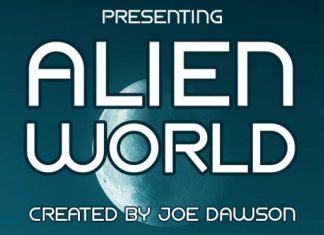Alien World Sans Serif Font