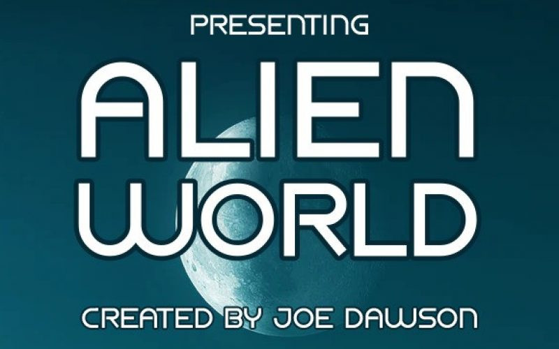 Alien World Sans Serif Font