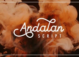 Andalan Script Font