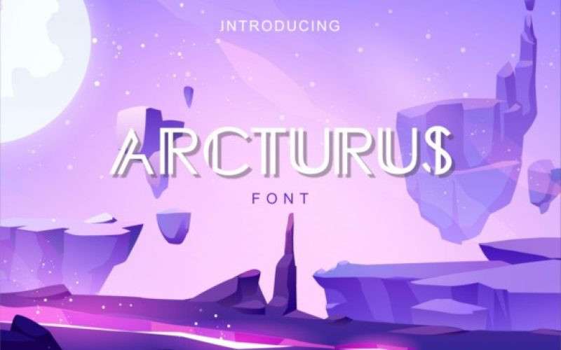 Arcturus Display Font