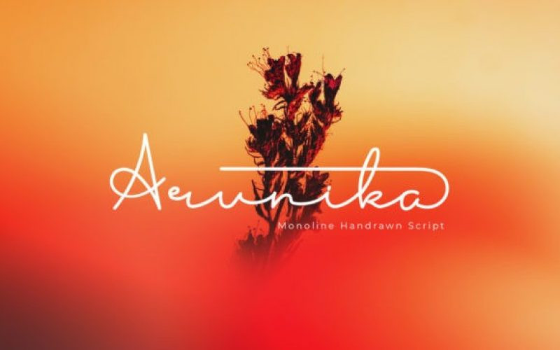 Arunika Handwritten Font