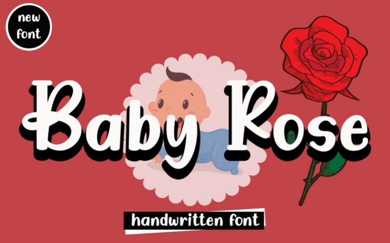 Baby Rose Display Font