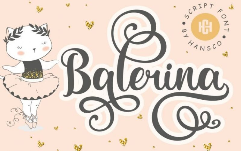 Balerina Calligraphy Font