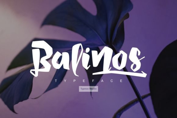 Balinos Display Font