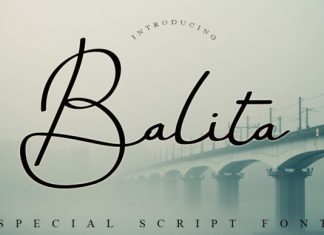 Balita Handwritten Font