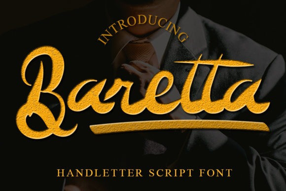 Baretta Script Font