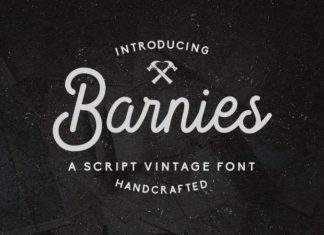 Barnie’s Handwritten Font